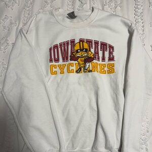 Gildan Heavy Blend White Sweatshirt